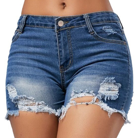 Shorts Dames Hole Jeans Korte  - Skinny Jeans Ripped recensie en prijs