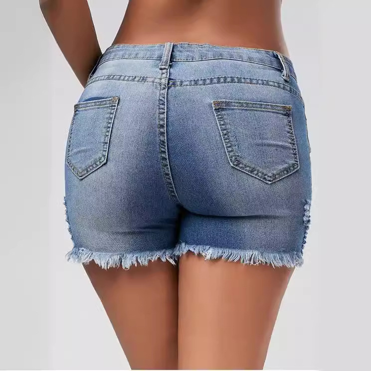 Shorts Dames Hole Jeans Korte  - Skinny Jeans Ripped recensie en prijs