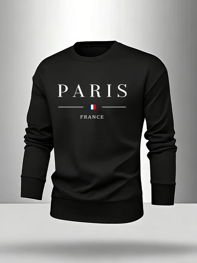 Paris Print Herenset Pullover  - Paris Fashion Men recensie en prijs