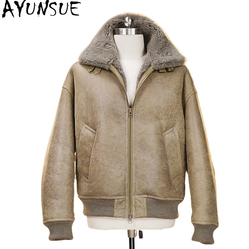 AYUNSUE High-end Natuurlijke B - Men'S Fashion Zipper Jacket recensie en prijs