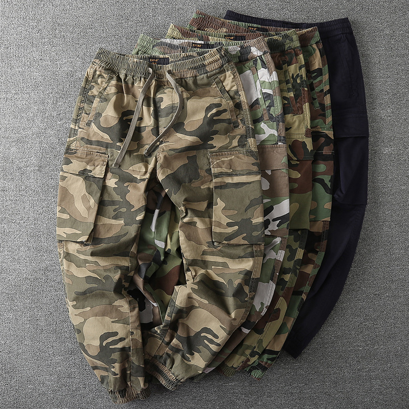 Vintage Camo Multi Pocket Carg - Mens Fashion Camo Pants recensie en prijs