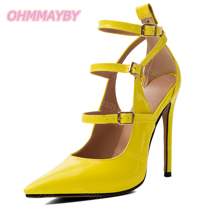 Dames holle stiletto pumps, ge - Men Fashion Kids recensie en prijs