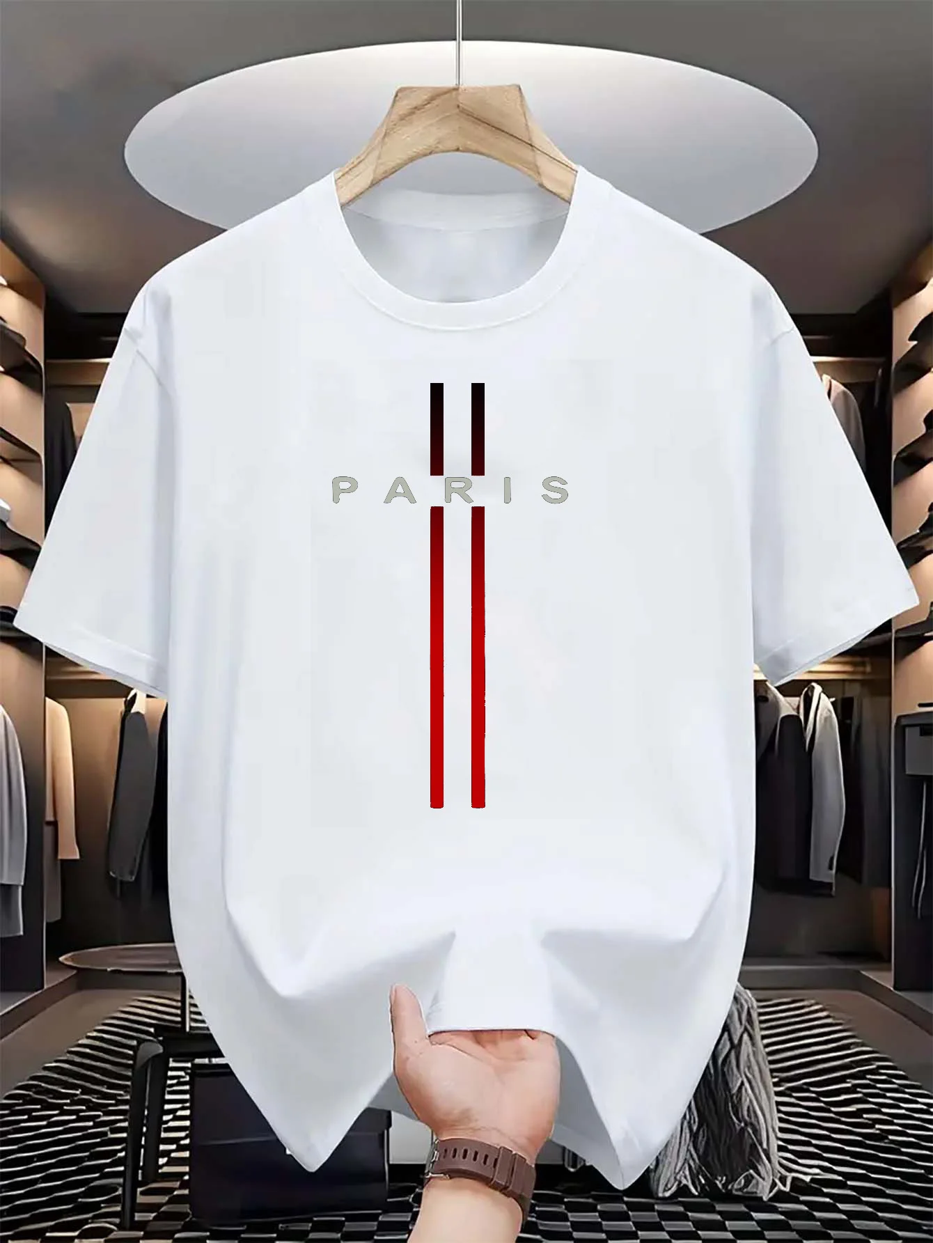 Heren 100% puur katoenen zomer - Paris Fashion Men recensie en prijs
