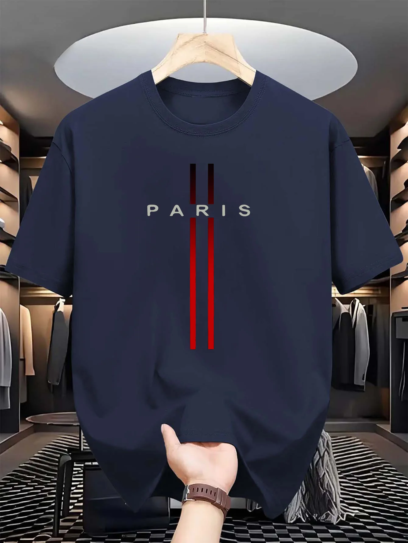 Heren 100% puur katoenen zomer - Paris Fashion Men recensie en prijs