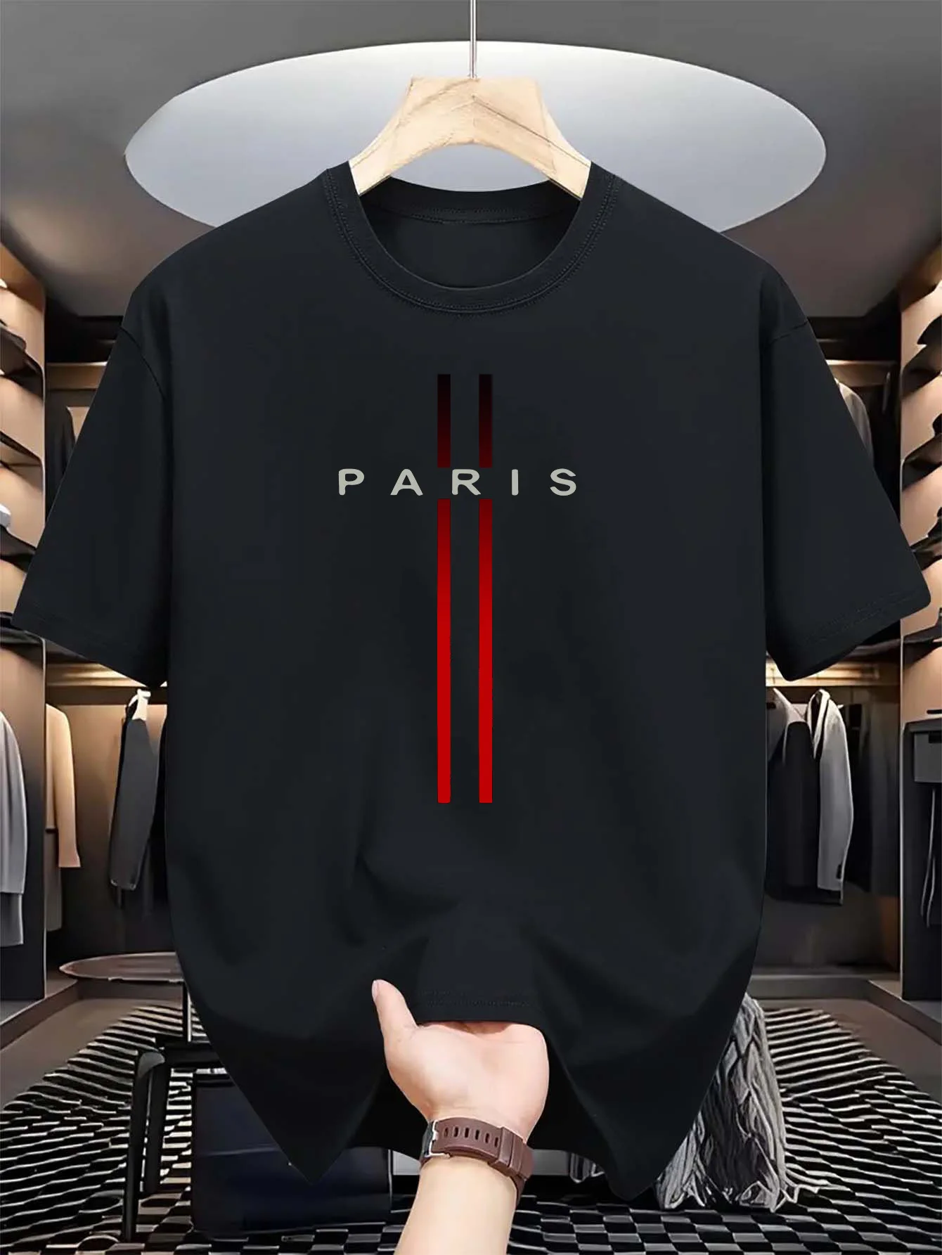 Heren 100% puur katoenen zomer - Paris Fashion Men recensie en prijs