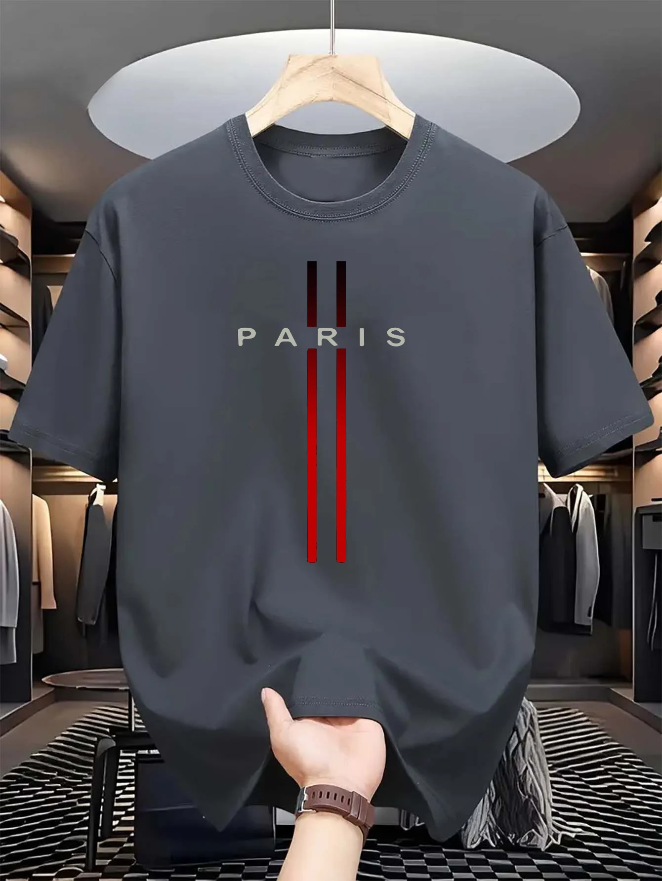 Heren 100% puur katoenen zomer - Paris Fashion Men recensie en prijs
