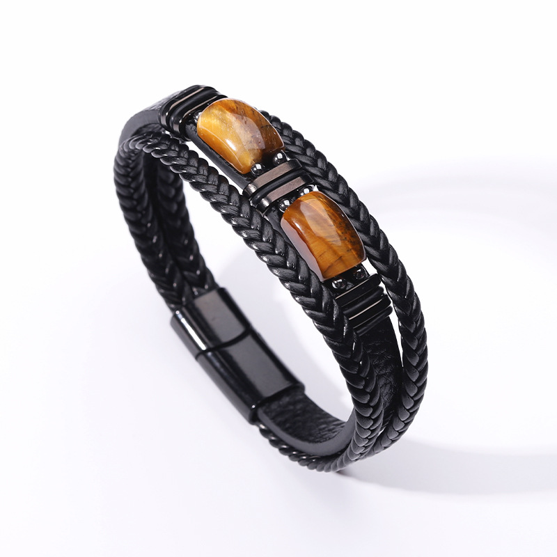 Een armband van tijgeroogstene - Men'S Fashion Lk recensie en prijs