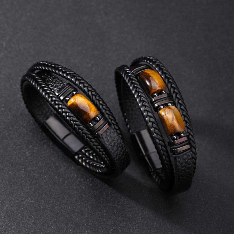 Een armband van tijgeroogstene - Men'S Fashion Lk recensie en prijs