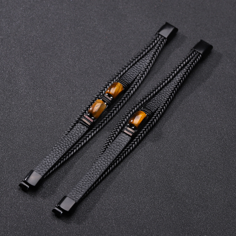 Een armband van tijgeroogstene - Men'S Fashion Lk recensie en prijs
