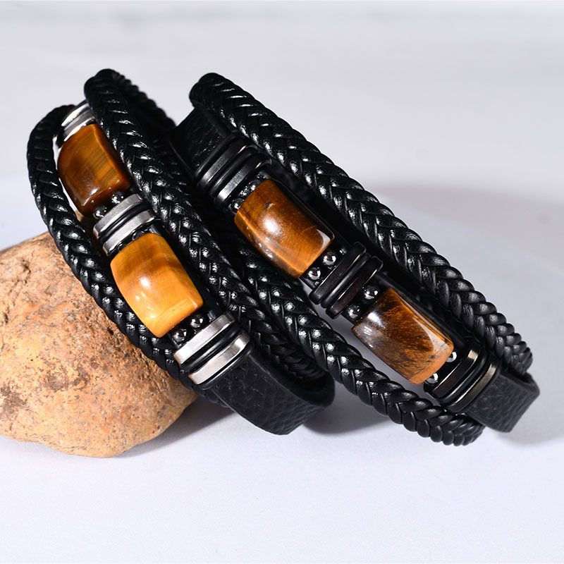 Een armband van tijgeroogstene - Men'S Fashion Lk recensie en prijs
