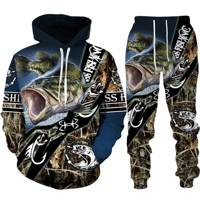 Nieuwigheid 3d Vis Bedrukt Man - Mens Fashion Camo Pants recensie en prijs