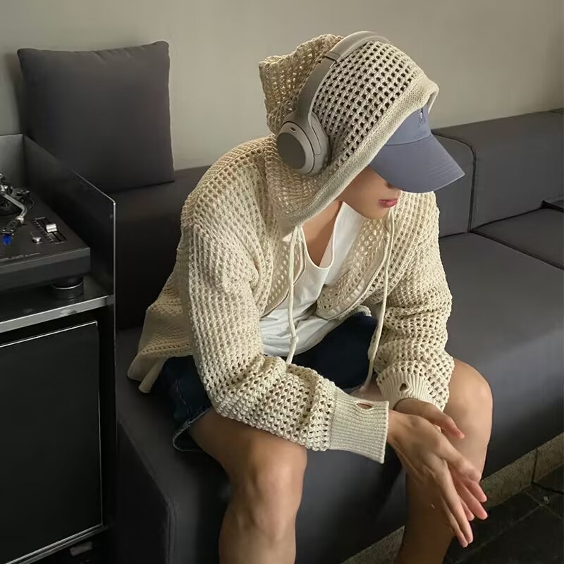 2026 Heren Casual Holle Jassen - Men'S Fashion Zip Sweater recensie en prijs