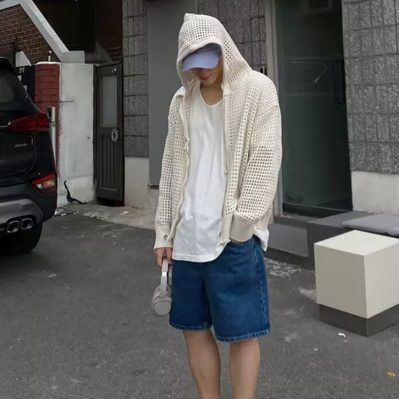 2026 Heren Casual Holle Jassen - Men'S Fashion Zip Sweater recensie en prijs