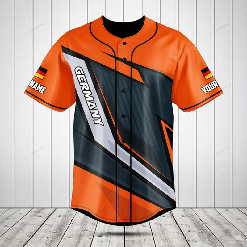 Gepersonaliseerde Duitsland Sh - Mens Fashion Baseball Jersey recensie en prijs