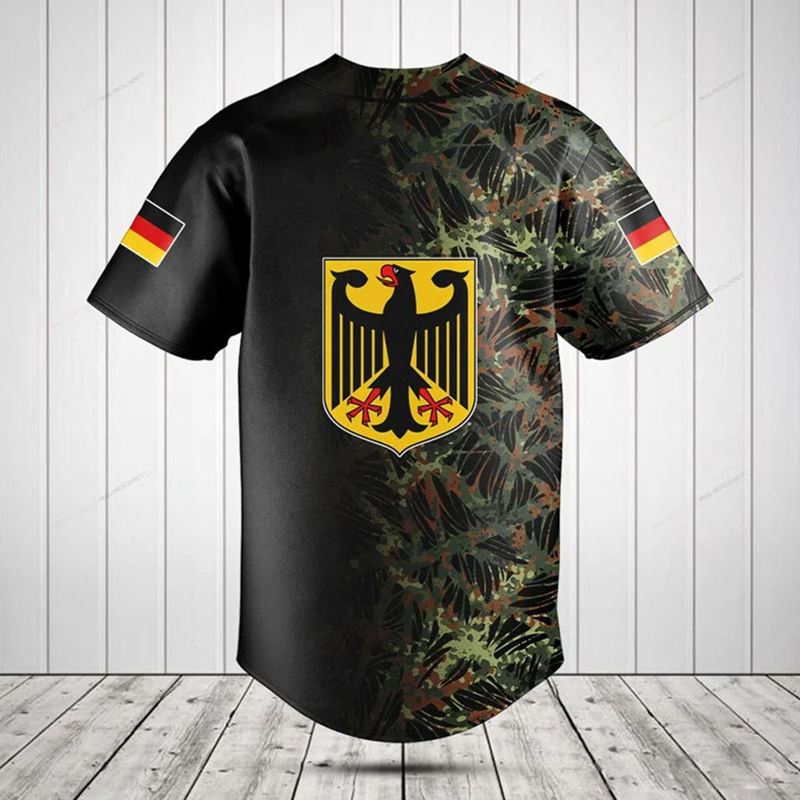 Gepersonaliseerde Duitsland Sh - Mens Fashion Baseball Jersey recensie en prijs