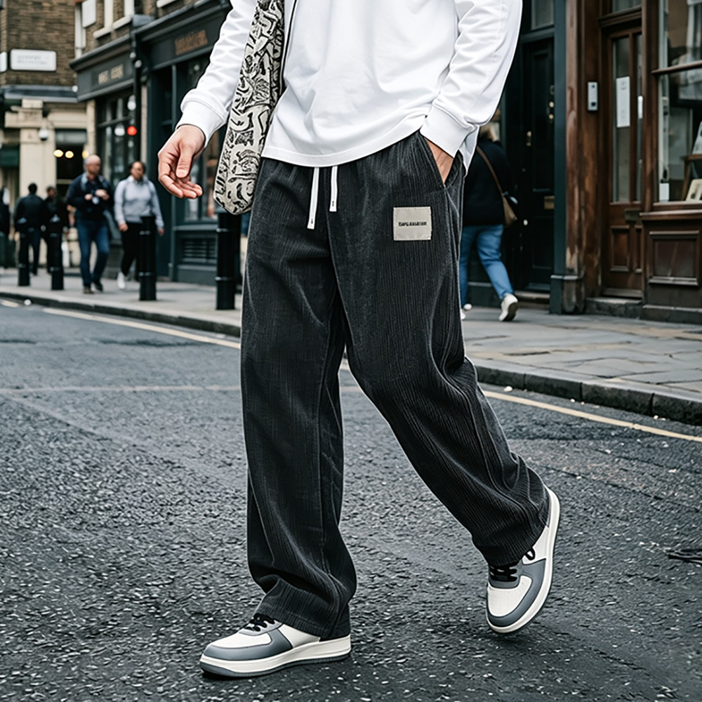 Casual lange broek voor heren, - Men Fashion King recensie en prijs