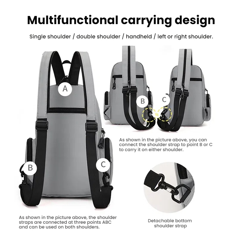 Multifunctionele Oxford mini-r - Men'S Fashion Bag recensie en prijs