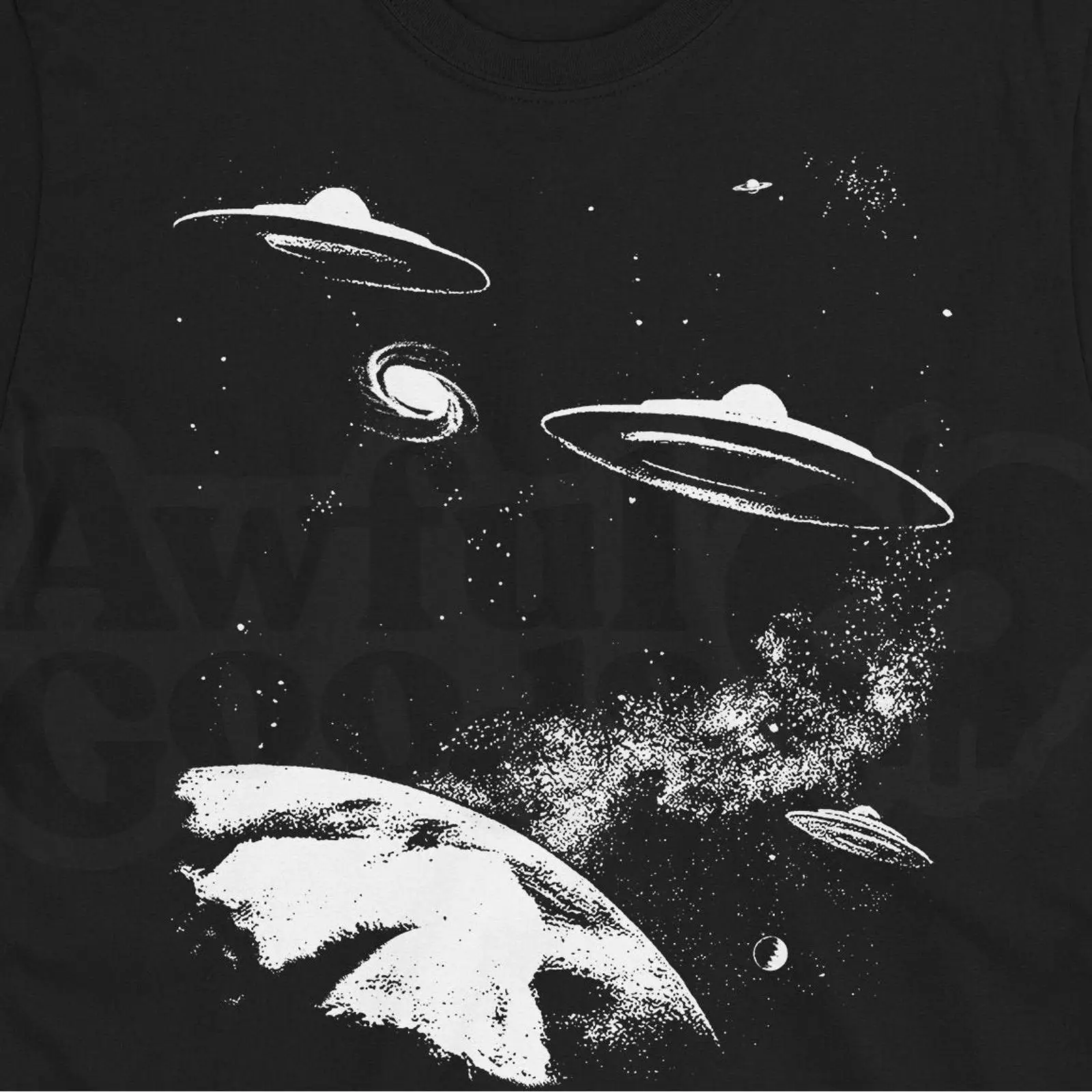 Retro UFO T-shirt jaren 50 Sci - 1950S Fashion Men'S recensie en prijs
