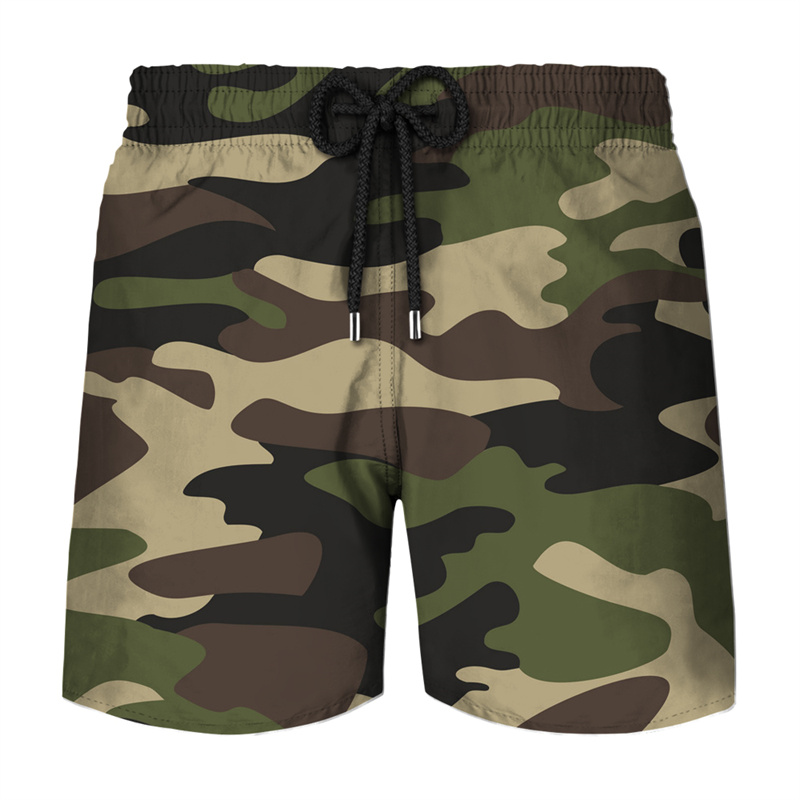 Klassieke Camouflage Board Sho - Mens Fashion Camo Pants recensie en prijs