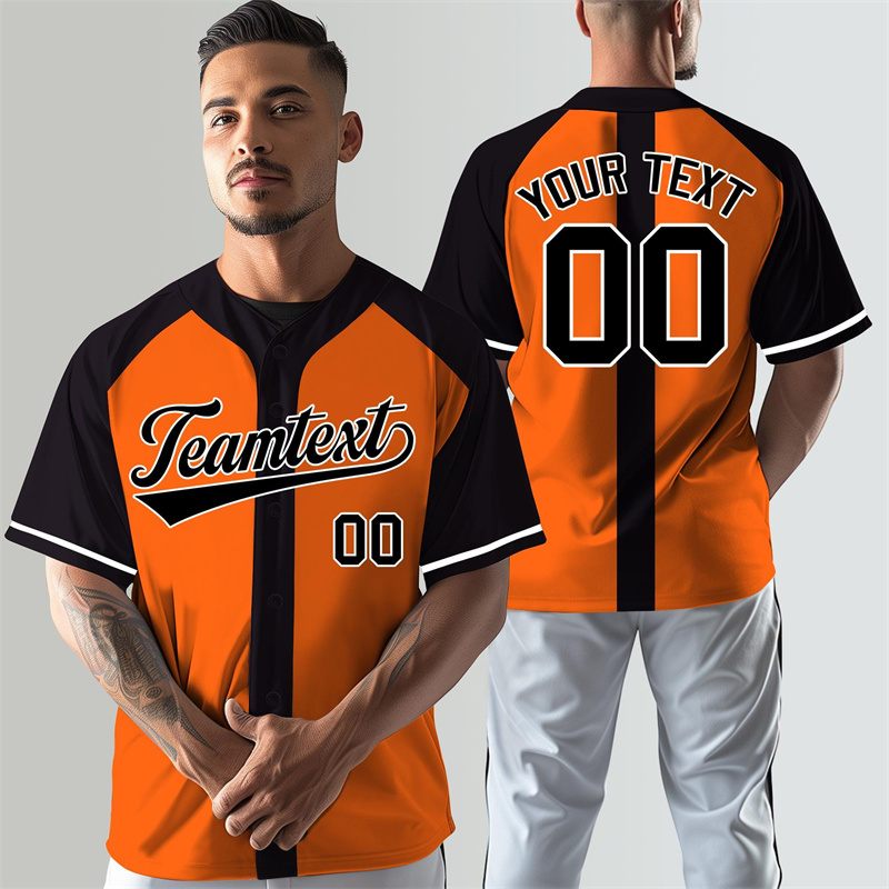 Aangepaste teamtext nummer naa - Mens Fashion Baseball Jersey recensie en prijs