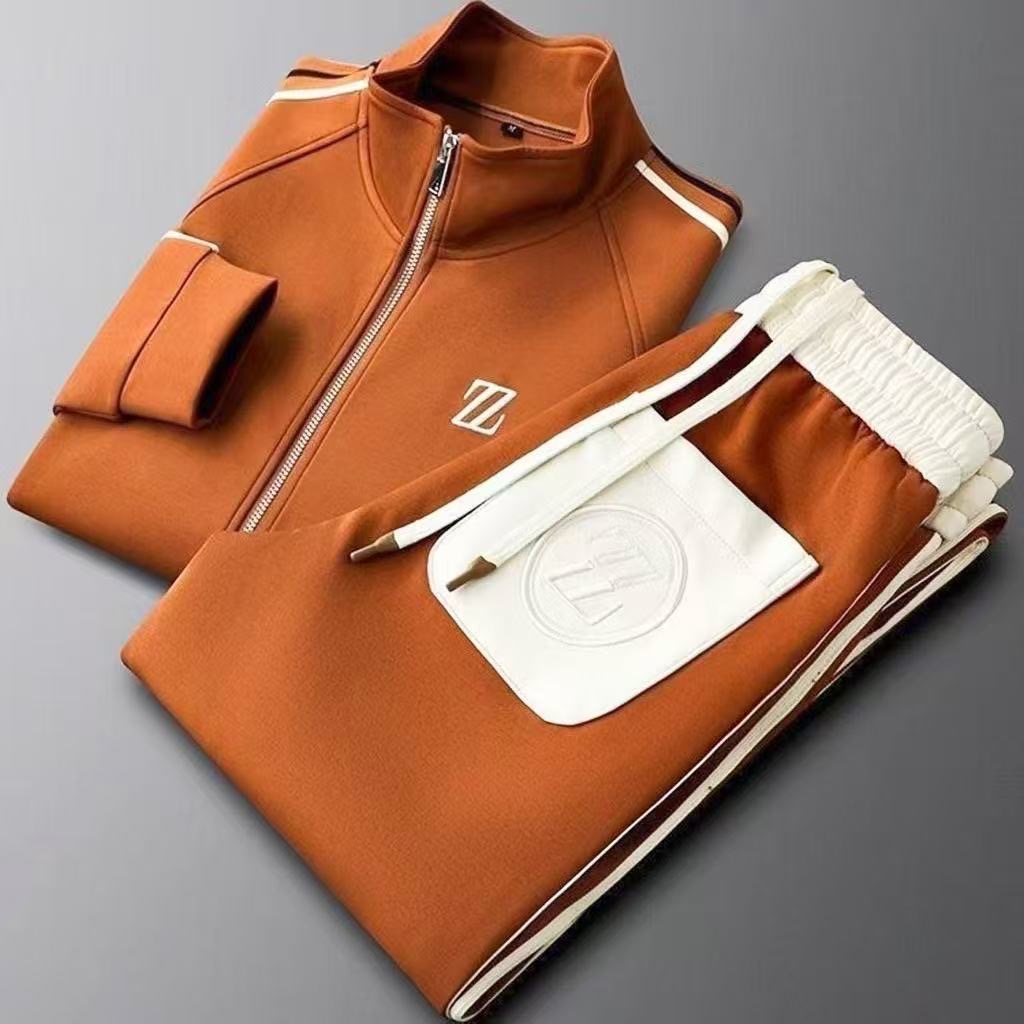 2026 heren trainingspak sportk - Men'S Fashion Zipper Jacket recensie en prijs