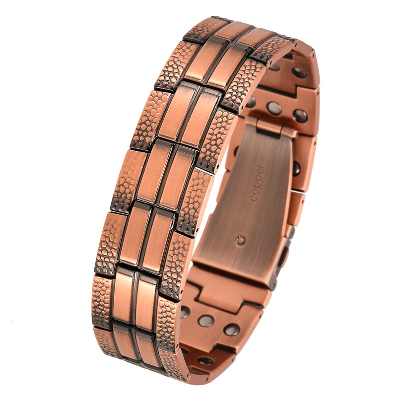 Premium koperen herenarmband,  - Men'S Fashion Lk recensie en prijs