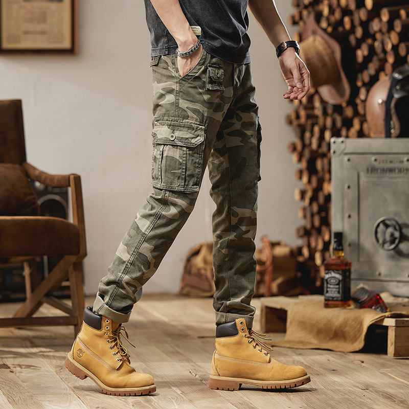 2025 Vier Seizoenen Herenmode  - Mens Fashion Camo Pants recensie en prijs